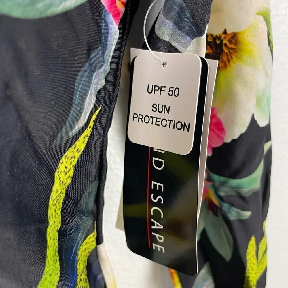 NWT Island Escape Swim Shirt Size S